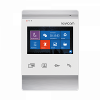 MAGIC 4 WHITE HD - 4.3" монитор HD домофона с записью Novicam MAGIC 4 WHITE HD - 4.3" монитор HD домофона с записью Novicam