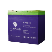 Аккумуляторная батарея SUNWAYS GP 12-55 Аккумуляторная батарея SUNWAYS GP 12-55