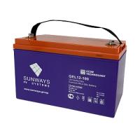 Аккумуляторная батарея SUNWAYS GEL 12-100 Аккумуляторная батарея SUNWAYS GEL 12-100