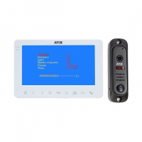 Комплект СVBS домофонии ATIX AT-I-K710C/T White Комплект СVBS домофонии ATIX AT-I-K710C/T White