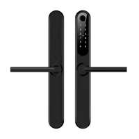 Smart Slim BLACK - узкий умный замок для отелей и офисов Smart Slim BLACK - узкий умный замок для отелей и офисов