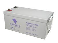 Аккумуляторная батарея SUNWAYS CARBON 12-200 Аккумуляторная батарея SUNWAYS CARBON 12-200
