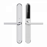 Classic Slim SILVER - узкий умный замок для отелей и офисов Classic Slim SILVER - узкий умный замок для отелей и офисов