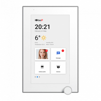 Абонентский монитор BAS-IP AZ-07L White Абонентский монитор BAS-IP AZ-07L White