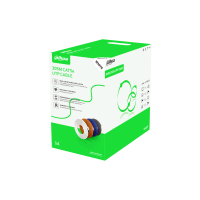Кабель Dahua Cat5e 4 пары UTP PVC (внутренний), 24 AWG (0,5мм), CCA, белый, 305м DH-PFM922I-5EUN-C Кабель Dahua Cat5e 4 пары UTP PVC (внутренний), 24 AWG (0,5мм), CCA, белый, 305м DH-PFM922I-5EUN-C