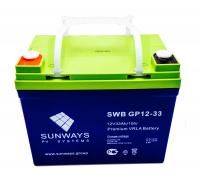 Аккумуляторная батарея SUNWAYS GP 12-33 Аккумуляторная батарея SUNWAYS GP 12-33