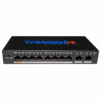 PoE-коммутатор TRASSIR TR-NS1010-96-8POE PoE-коммутатор TRASSIR TR-NS1010-96-8POE