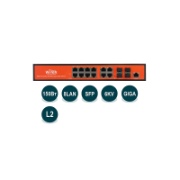 Управляемый гигабитный L2 коммутатор Wi-Tek WI-PMS312GF Управляемый гигабитный L2 коммутатор Wi-Tek WI-PMS312GF