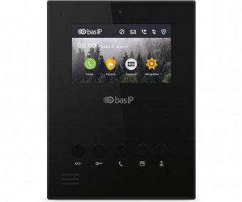 Абонентский монитор BAS-IP AU-04LA black Абонентский монитор BAS-IP AU-04LA black