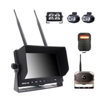 7" 1080P AI Cистема обнаружения пешеходов с 3-мя сигнальными лампами