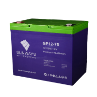 Аккумуляторная батарея SUNWAYS GP 12-75 Аккумуляторная батарея SUNWAYS GP 12-75