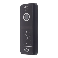 Вызывная панель ATIX AT-I-D31F/CKR Black Вызывная панель ATIX AT-I-D31F/CKR Black