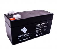 Аккумуляторная батарея SUNWAYS GP 12-1,2 Аккумуляторная батарея SUNWAYS GP 12-1,2