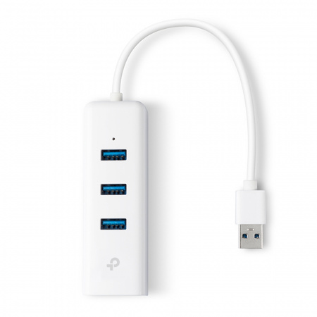 3-портовый концентратор и гигабитный адаптер TP-Link UE330 3-портовый концентратор и гигабитный адаптер TP-Link UE330