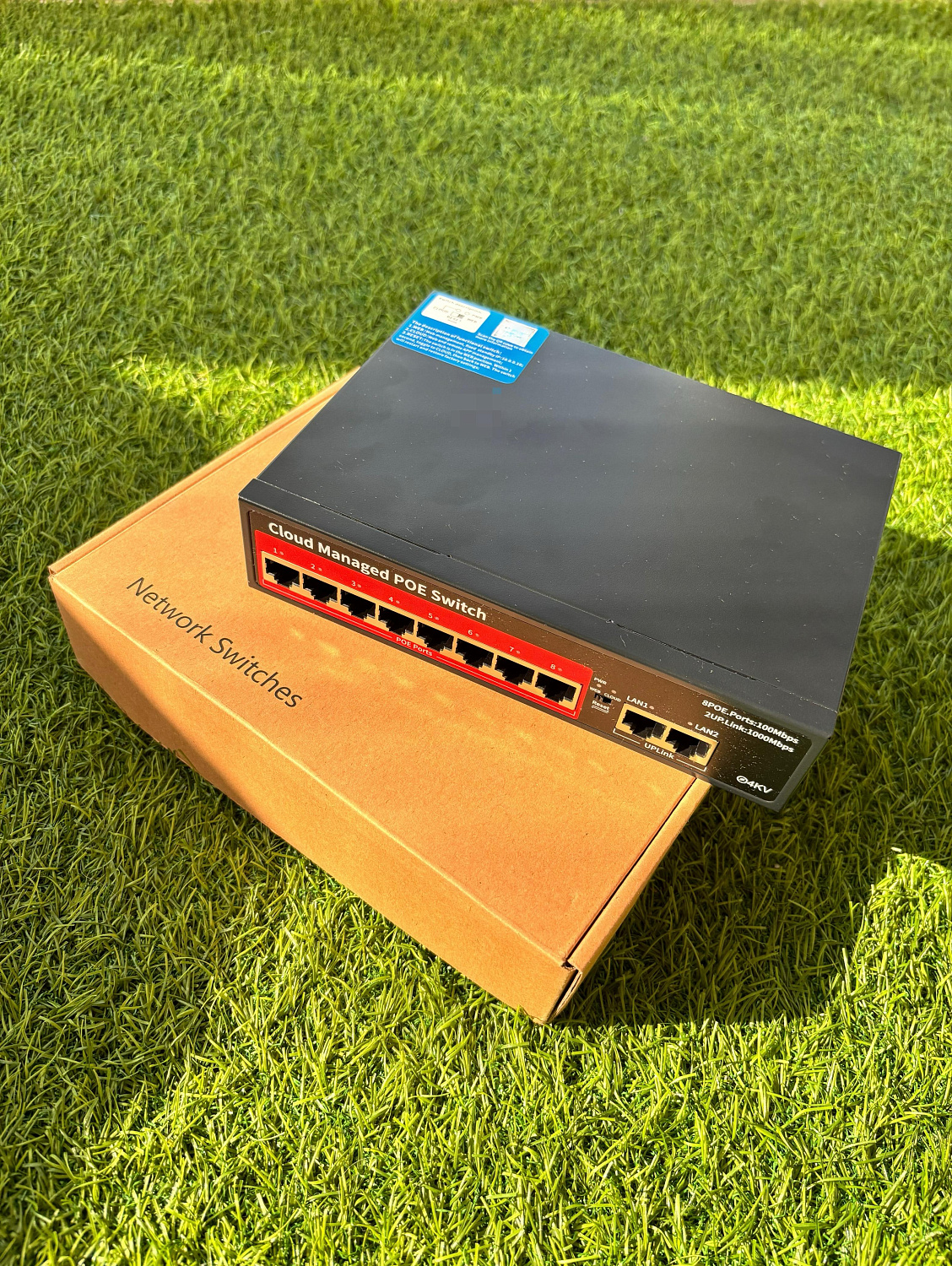 Управляемый сетевой коммутатор POE 8 портов DAS-link PS208G Управляемый сетевой коммутатор POE 8 портов DAS-link PS208G