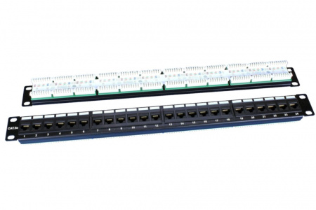 Патч-панель Hyperline PP3-19-24-8P8C-C5E-110D Патч-панель Hyperline PP3-19-24-8P8C-C5E-110D