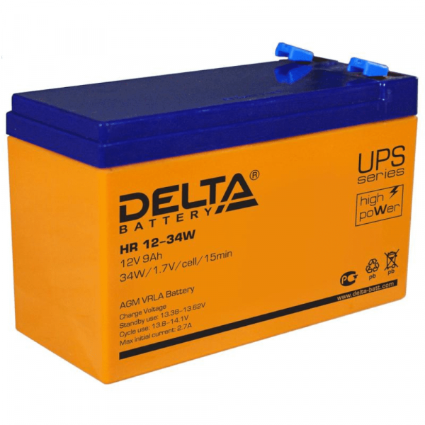 АКБ Delta HR 12-34 W АКБ Delta HR 12-34 W
