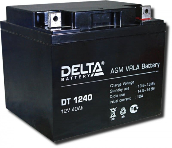 АКБ Delta DT 1240 АКБ Delta DT 1240