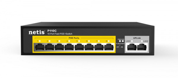 PoE-коммутатор Netis P110C PoE-коммутатор Netis P110C