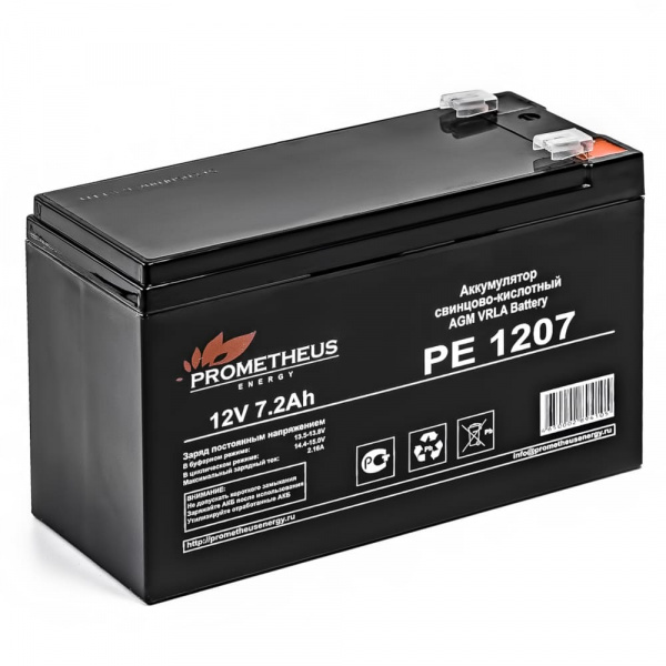 АКБ Prometheus Energy PE 1207 АКБ Prometheus Energy PE 1207