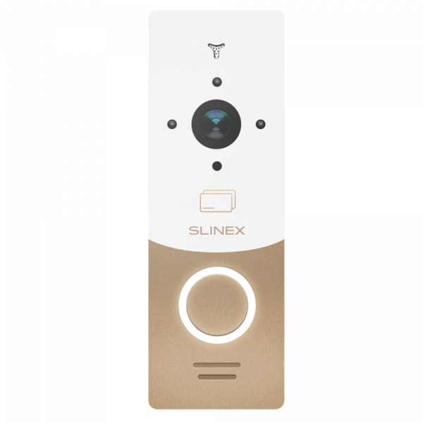 Вызывная IP-панель Slinex ML-20IP gold+white Вызывная IP-панель Slinex ML-20IP gold+white