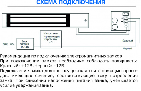 ST-ML350-2 Замок электромагнитный ST-ML350-2 Замок электромагнитный