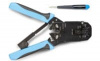 Обжимной инструмент Hyperline HT-2008AR Обжимной инструмент Hyperline HT-2008AR